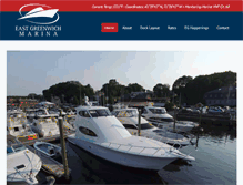 Tablet Screenshot of eastgreenwichmarina.com